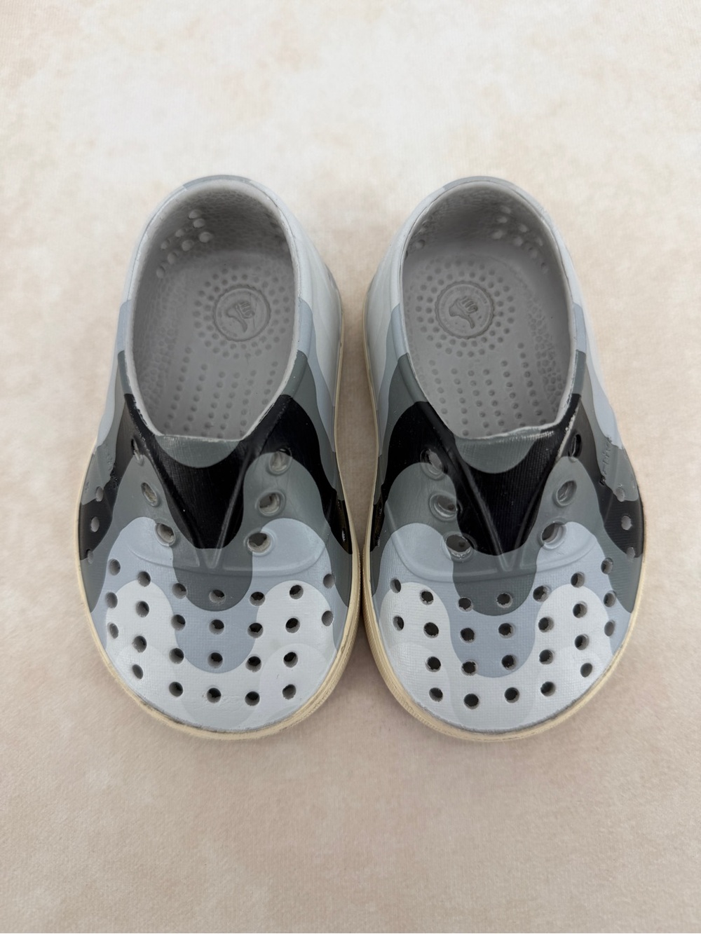 Native Miles Gray Slip-On Shoes